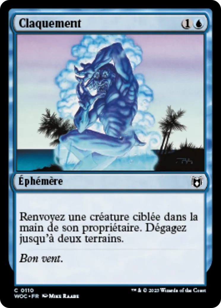 Claquement — Wilds of Eldraine Commander — Magic: The Gathering