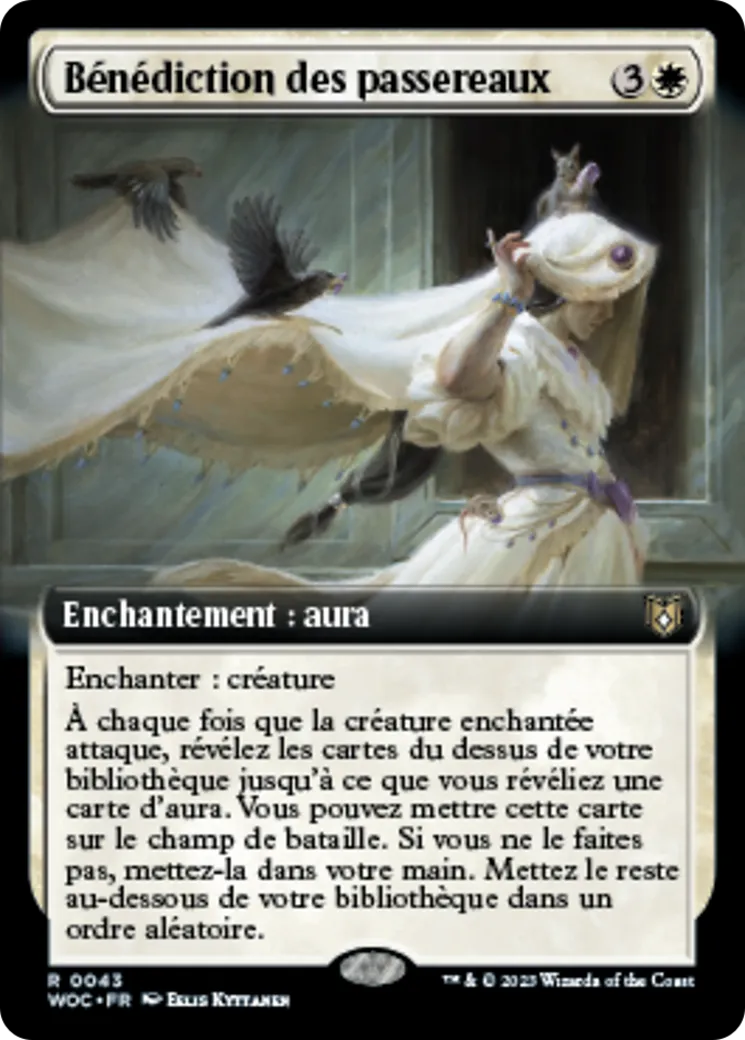 Bénédiction des passereaux — Wilds of Eldraine Commander — Magic: The Gathering