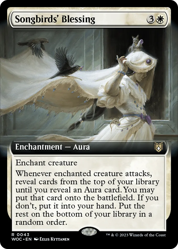 Songbirds' Blessing — Wilds of Eldraine Commander — Magic: The Gathering