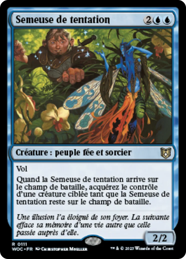 Semeuse de tentation — Wilds of Eldraine Commander — Magic: The Gathering