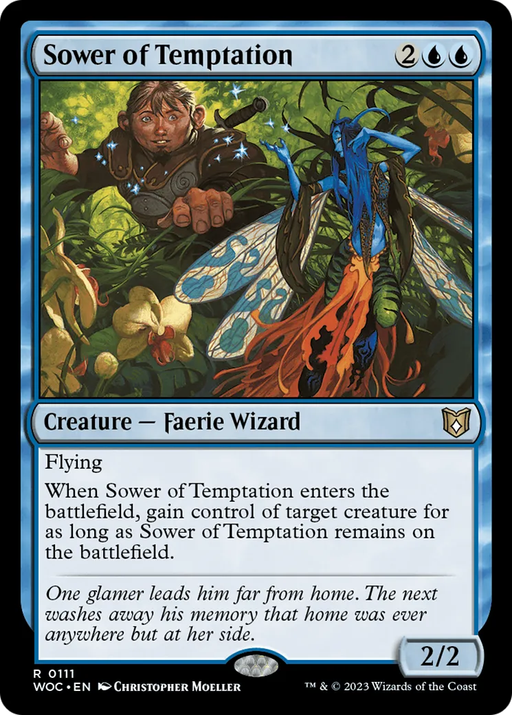 Sower of Temptation — Wilds of Eldraine Commander — Magic: The Gathering