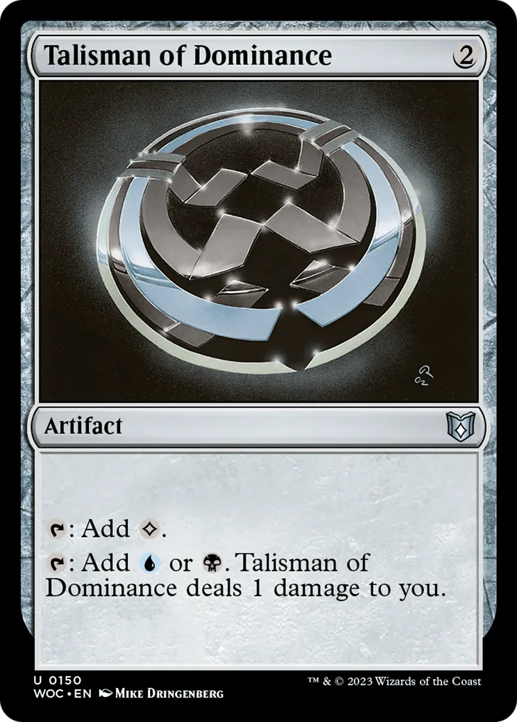 Talisman of Dominance — Wilds of Eldraine Commander — Magic: The Gathering