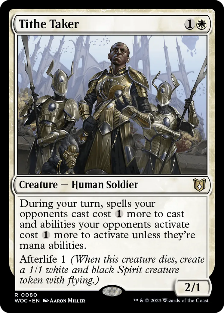 Tithe Taker — Wilds of Eldraine Commander — Magic: The Gathering