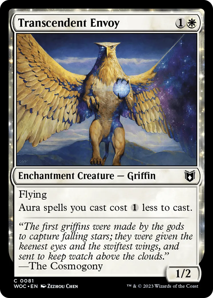 Transcendent Envoy — Wilds of Eldraine Commander — Magic: The Gathering