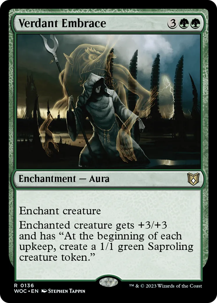 Verdant Embrace — Wilds of Eldraine Commander — Magic: The Gathering