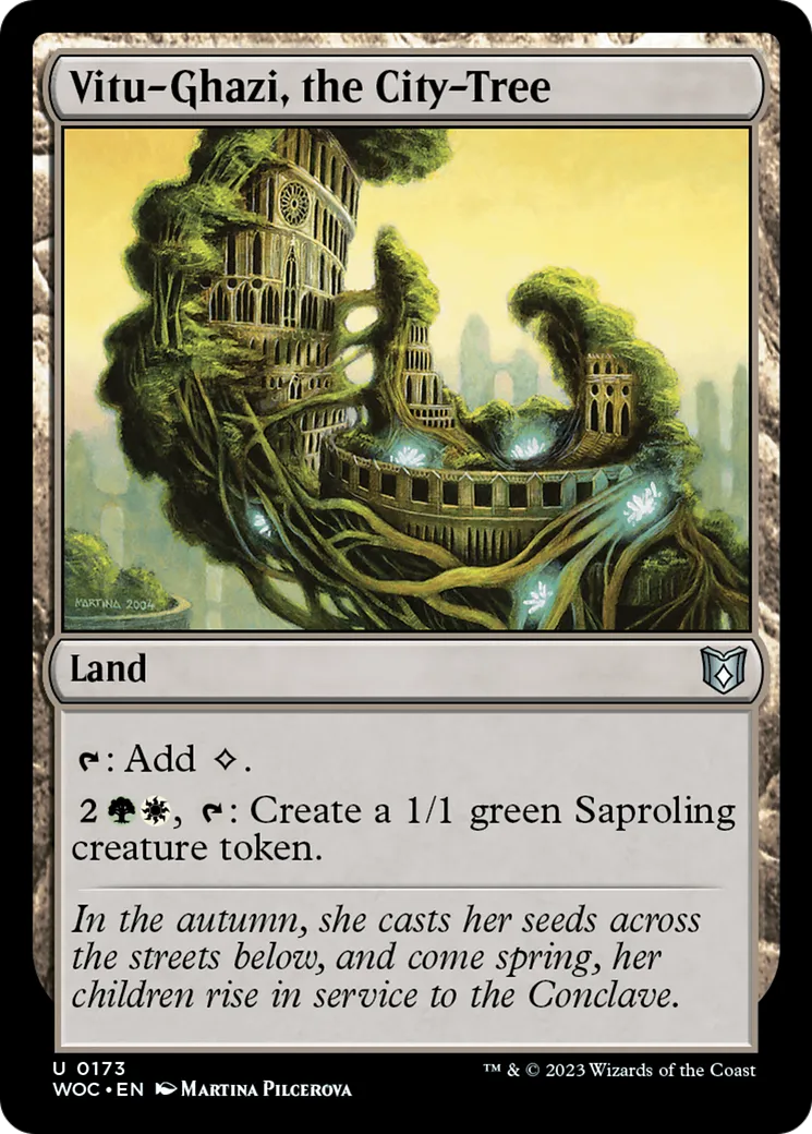Vitu-Ghazi, the City-Tree — Wilds of Eldraine Commander — Magic: The Gathering