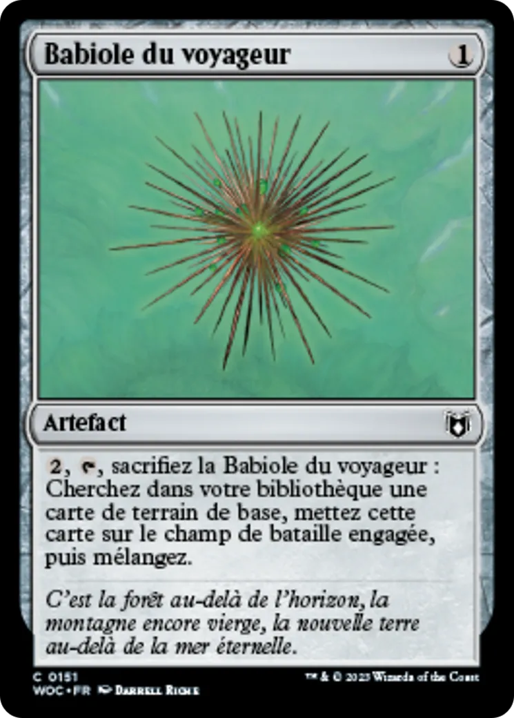 Babiole du voyageur — Wilds of Eldraine Commander — Magic: The Gathering