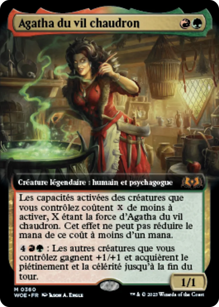 Agatha du vil chaudron — Wilds of Eldraine — Magic: The Gathering