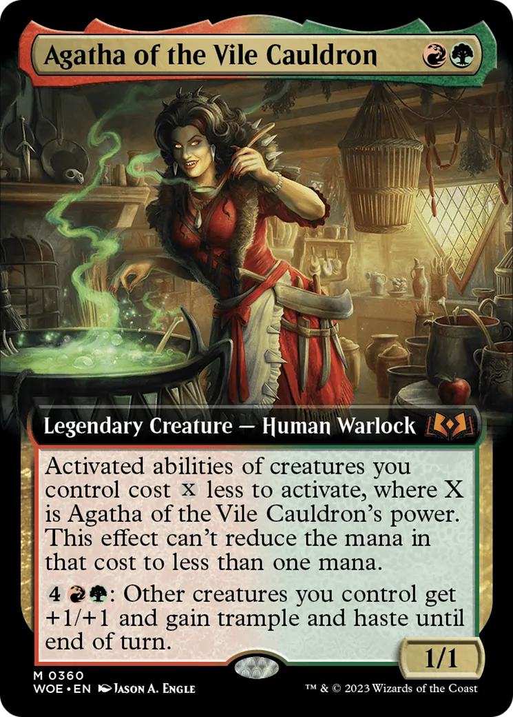 Agatha of the Vile Cauldron — Wilds of Eldraine — Magic: The Gathering