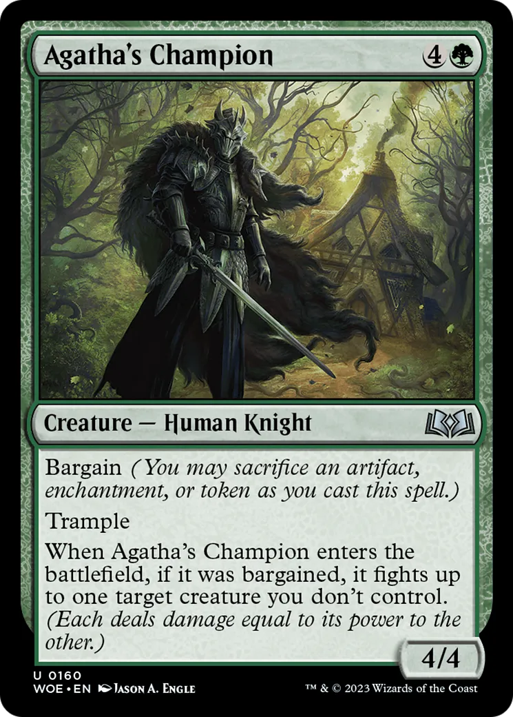 Agatha's Champion — Wilds of Eldraine — Magic: The Gathering