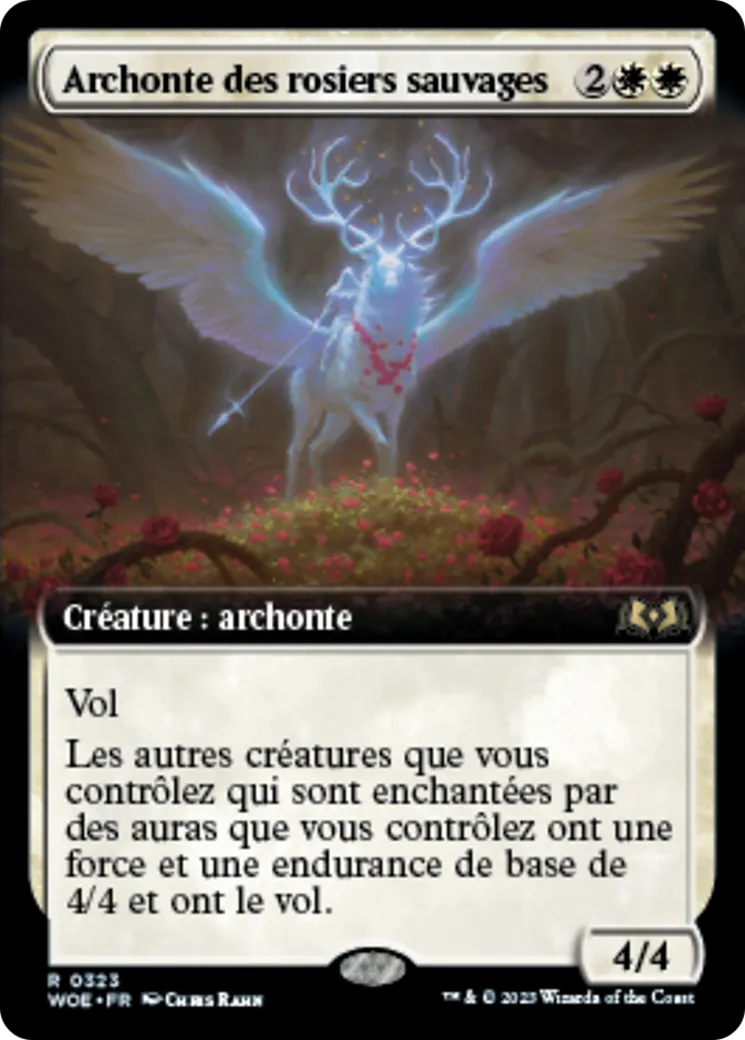 Archonte des rosiers sauvages — Wilds of Eldraine — Magic: The Gathering