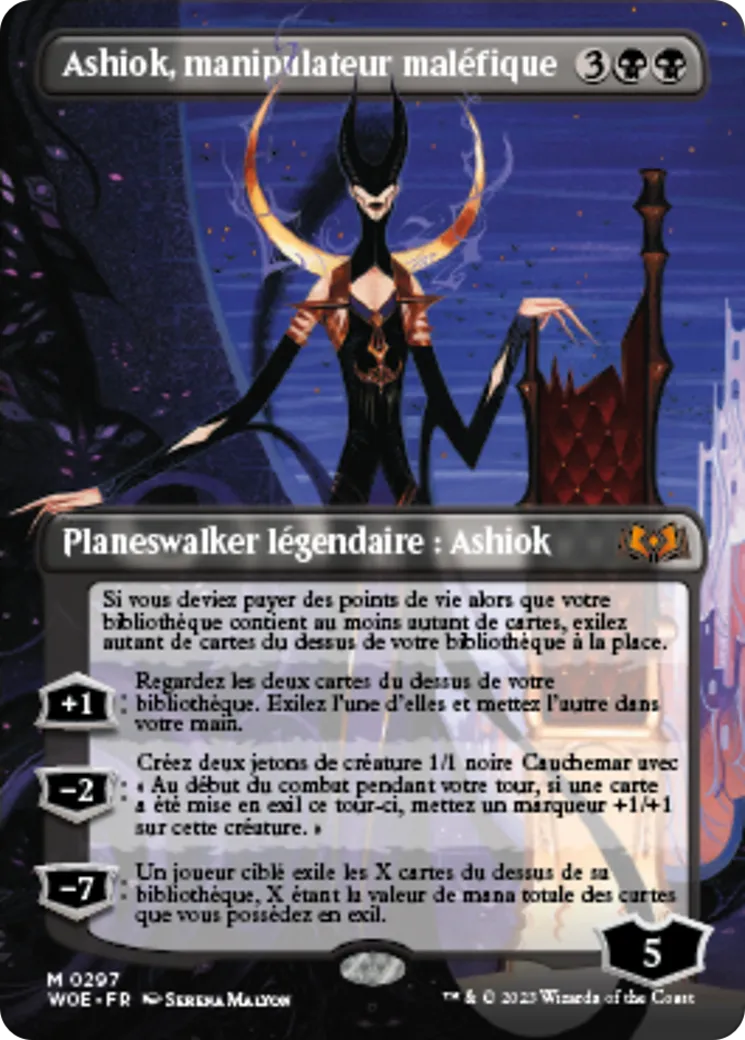 Ashiok, manipulateur maléfique — Wilds of Eldraine — Magic: The Gathering