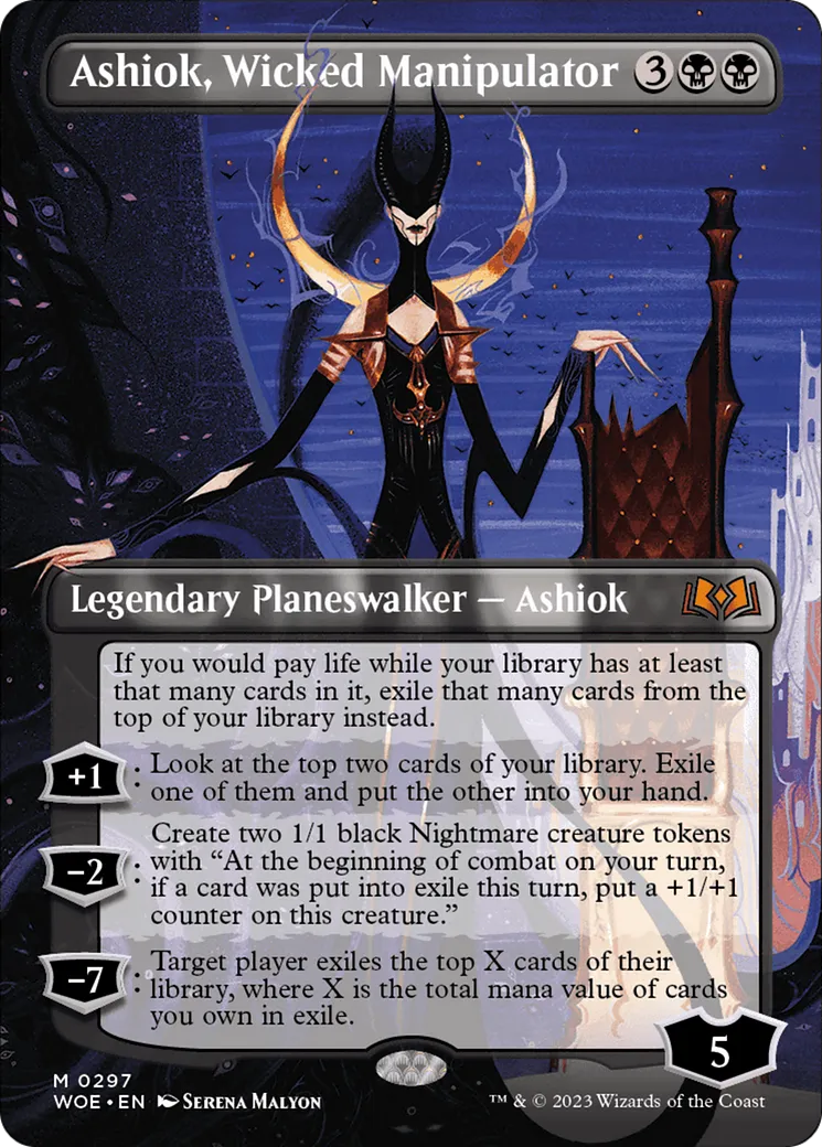 Ashiok, Wicked Manipulator — Wilds of Eldraine — Magic: The Gathering