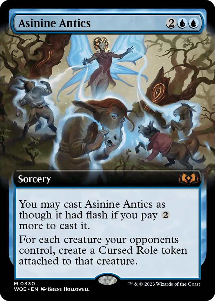 Asinine Antics — Wilds of Eldraine — Magic: The Gathering