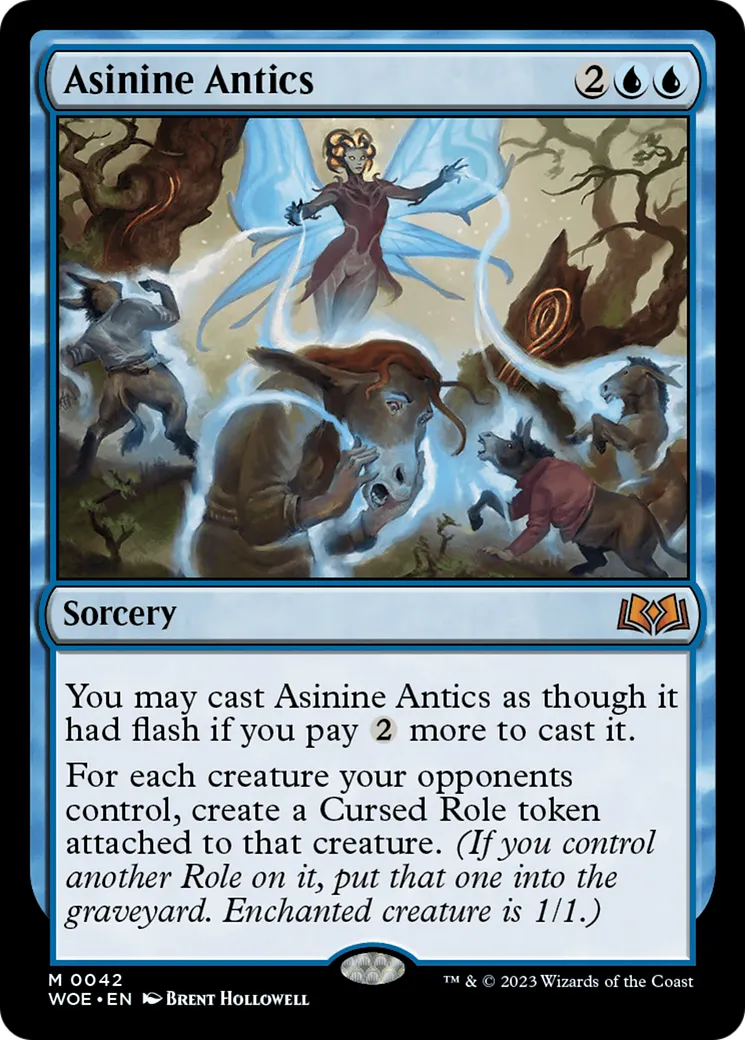 Asinine Antics — Wilds of Eldraine — Magic: The Gathering