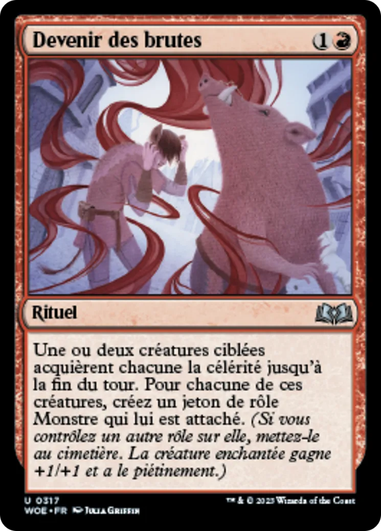 Devenir des brutes — Wilds of Eldraine — Magic: The Gathering