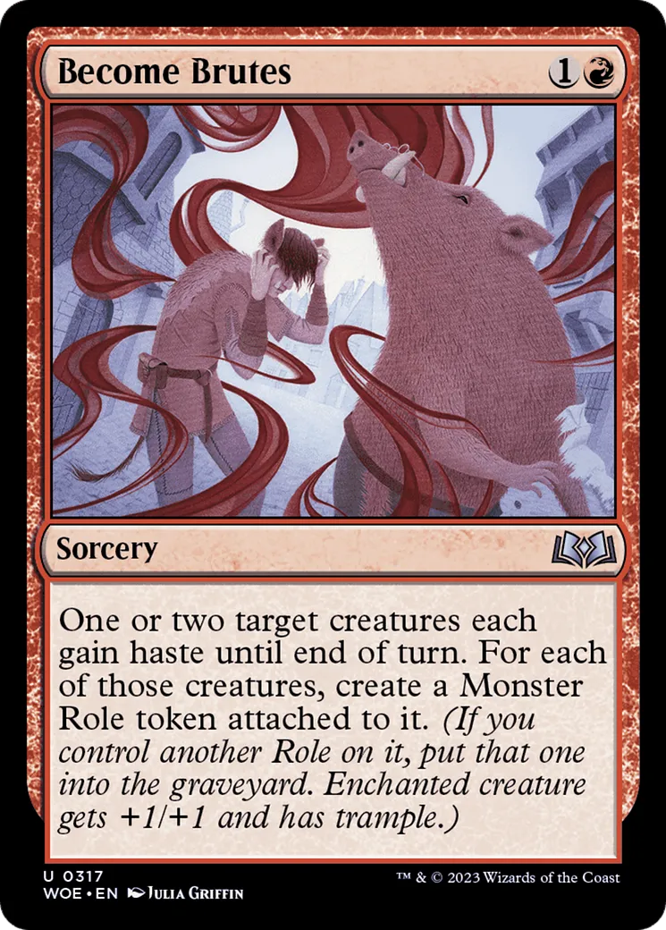 Become Brutes — Wilds of Eldraine — Magic: The Gathering