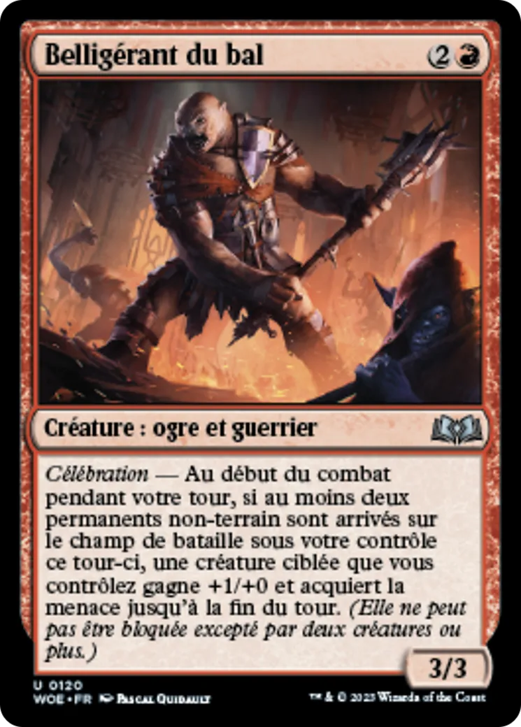 Belligérant du bal — Wilds of Eldraine — Magic: The Gathering