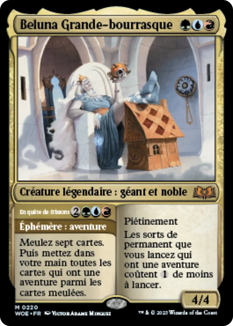 Beluna Grande-bourrasque // En quête de frissons — Wilds of Eldraine — Magic: The Gathering