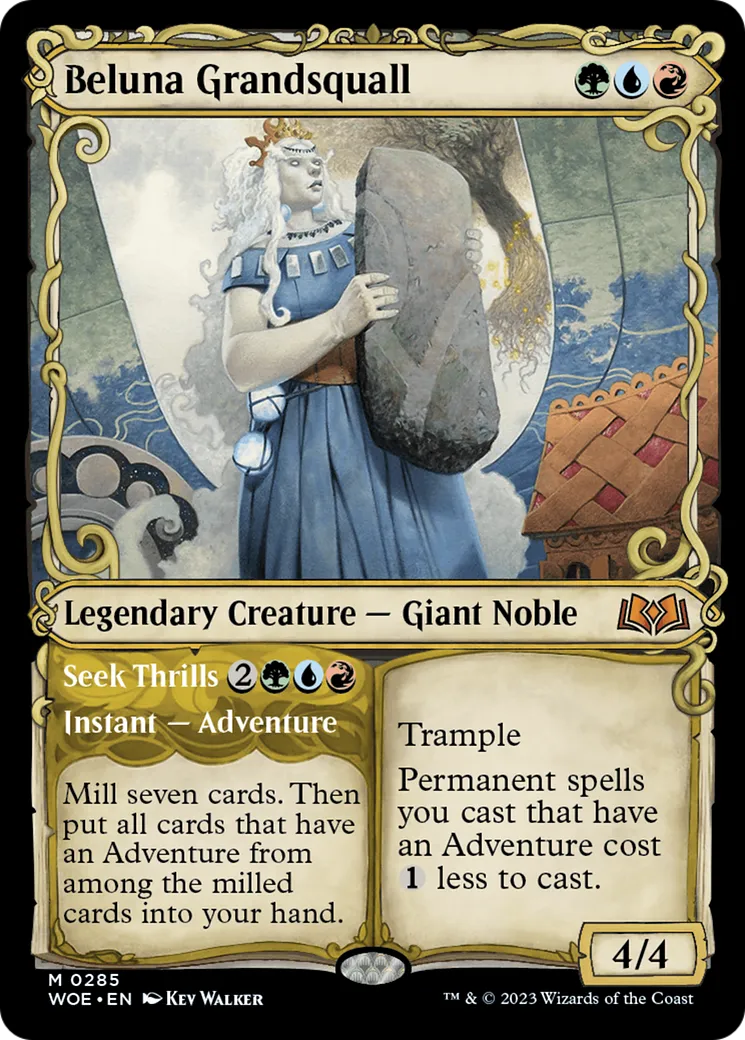 Beluna Grande-bourrasque // En quête de frissons — Wilds of Eldraine — Magic: The Gathering