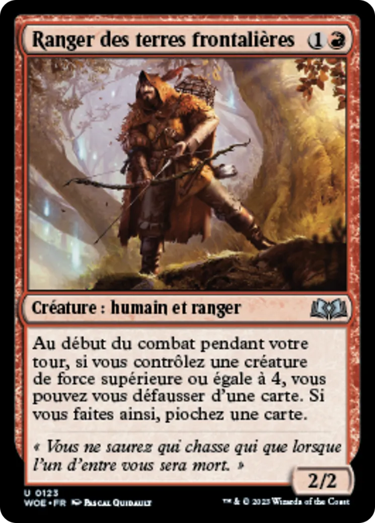 Ranger des terres frontalières — Wilds of Eldraine — Magic: The Gathering