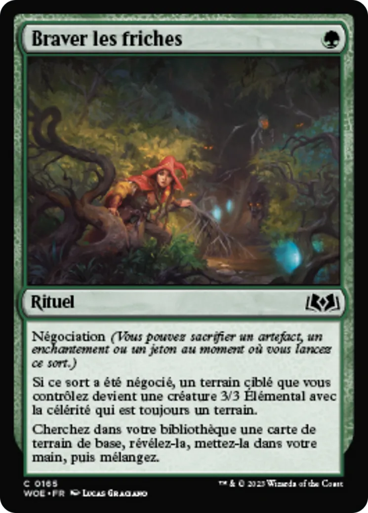 Braver les friches — Wilds of Eldraine — Magic: The Gathering