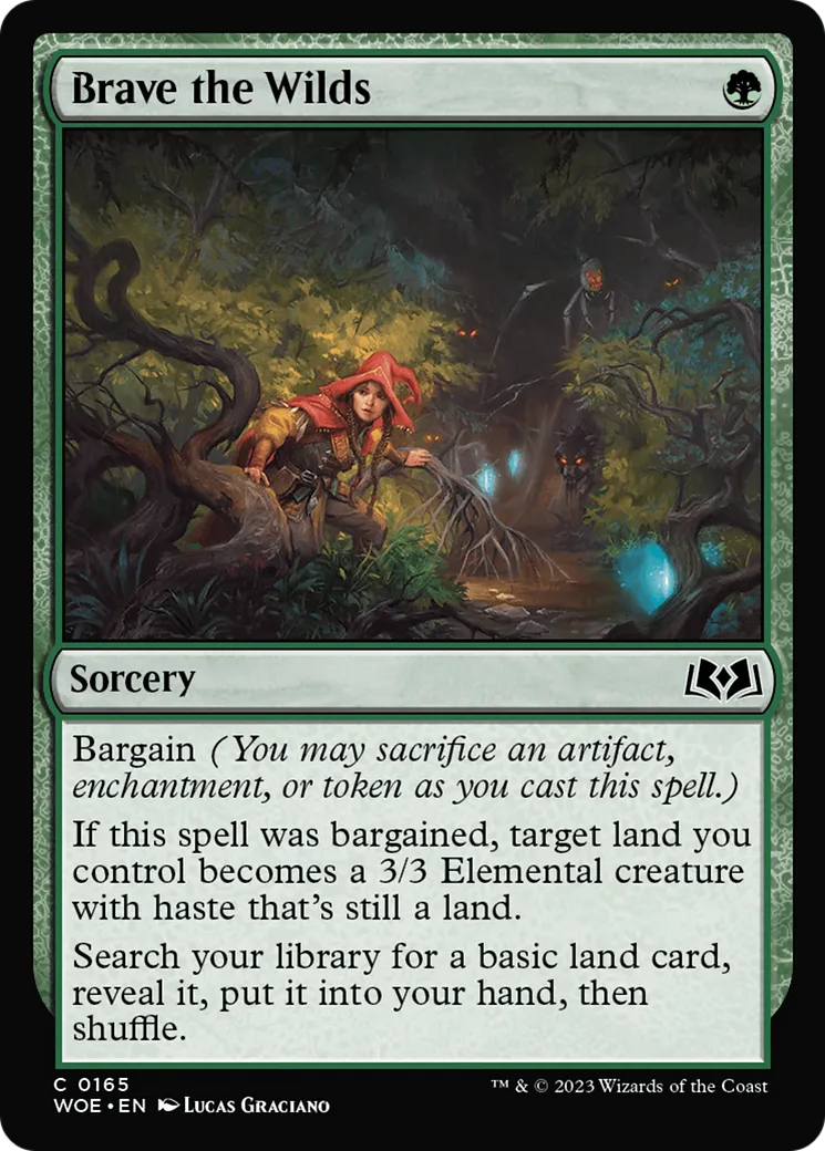 Brave the Wilds from Wilds of Eldraine - Magic: The Gathering