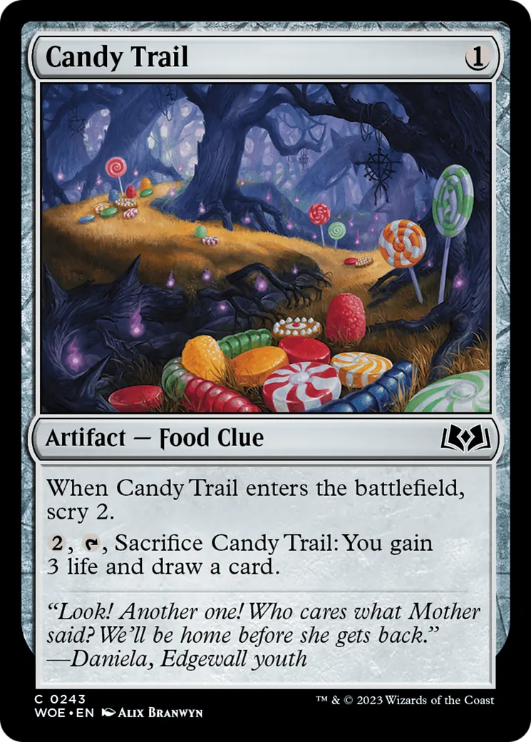 Candy Trail — Wilds of Eldraine — Magic: The Gathering