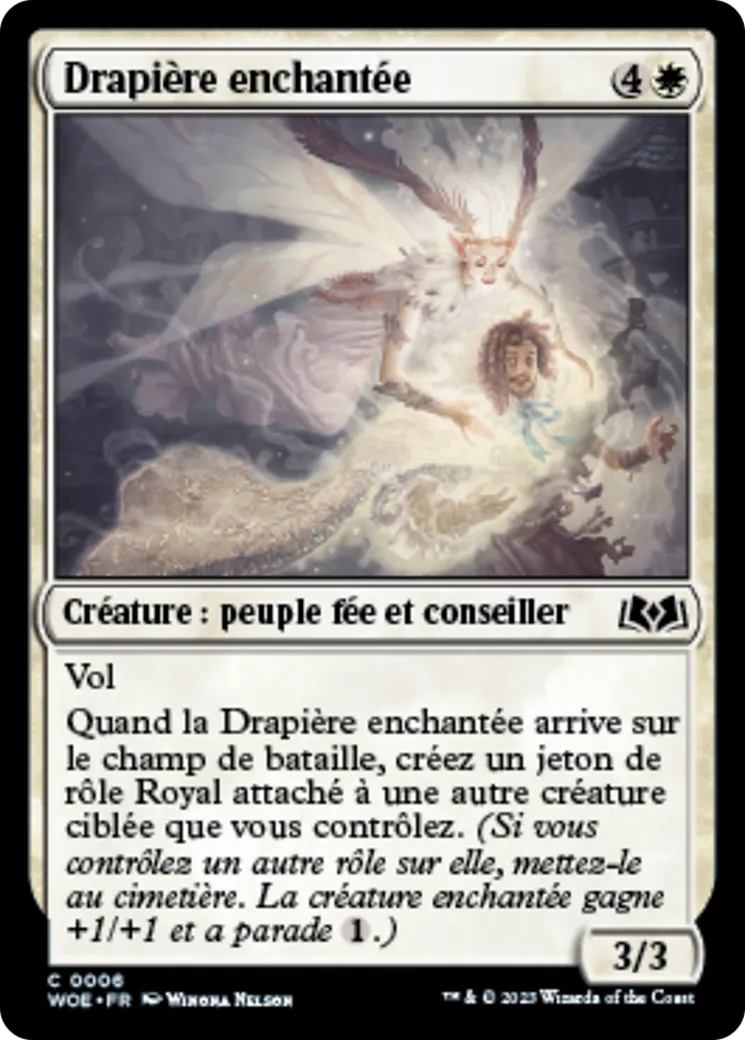 Drapière enchantée — Wilds of Eldraine — Magic: The Gathering