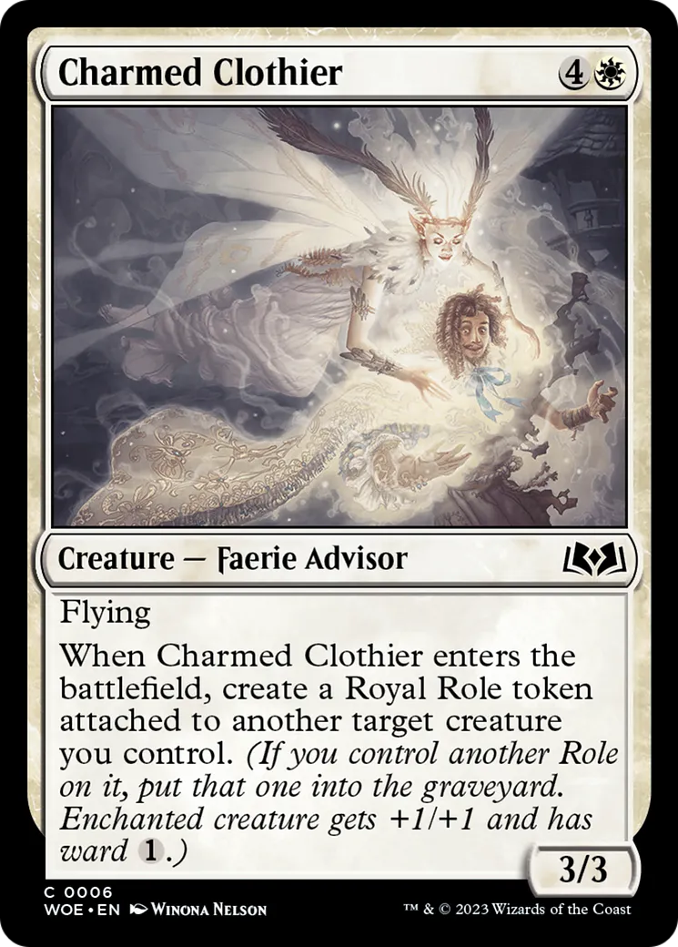 Drapière enchantée — Wilds of Eldraine — Magic: The Gathering