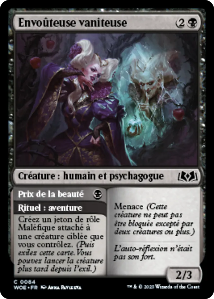 Envoûteuse vaniteuse // Prix de la beauté — Wilds of Eldraine — Magic: The Gathering