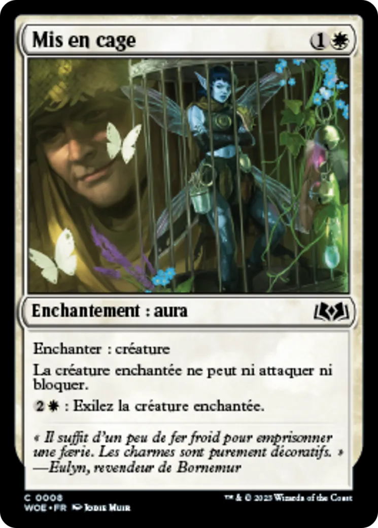 Mis en cage — Wilds of Eldraine — Magic: The Gathering