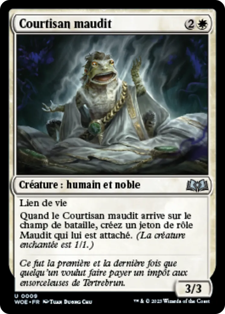 Courtisan maudit — Wilds of Eldraine — Magic: The Gathering