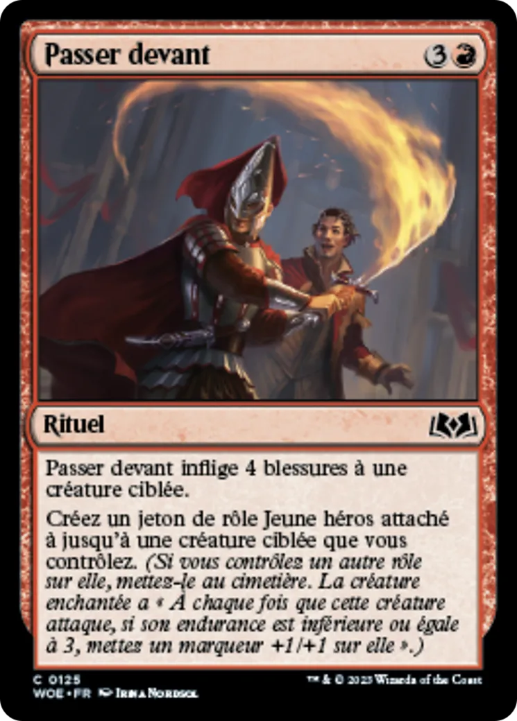 Passer devant — Wilds of Eldraine — Magic: The Gathering