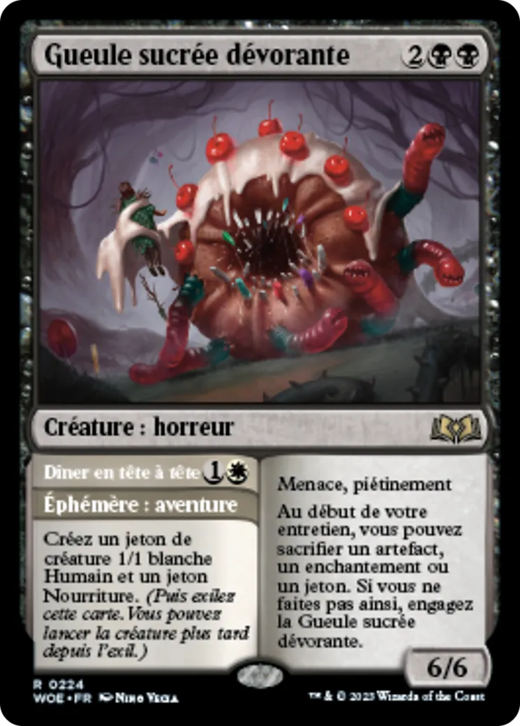 Gueule sucrée dévorante // Dîner en tête à tête — Wilds of Eldraine — Magic: The Gathering