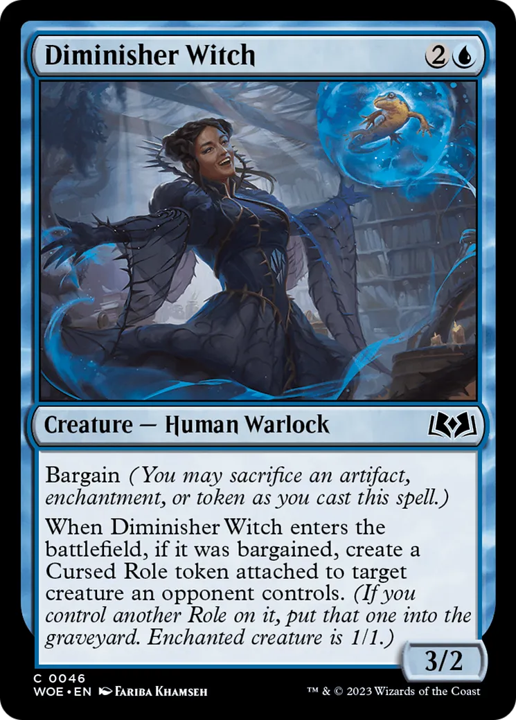 Envoûteuse réductrice — Wilds of Eldraine — Magic: The Gathering