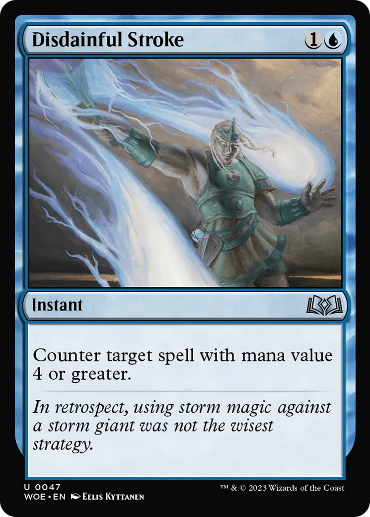 Botte dédaigneuse — Wilds of Eldraine — Magic: The Gathering