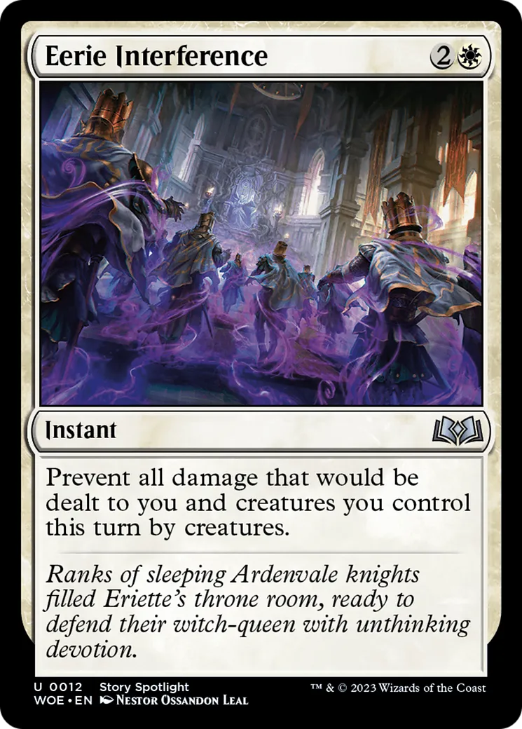 Eerie Interference — Wilds of Eldraine — Magic: The Gathering