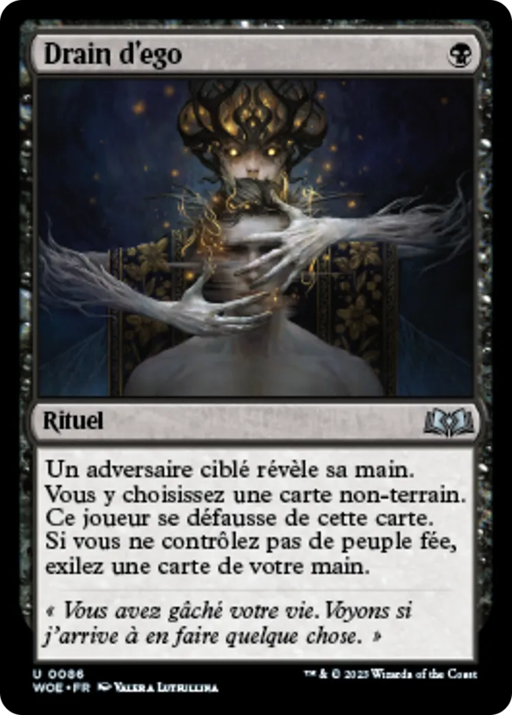 Drain d'ego — Wilds of Eldraine — Magic: The Gathering