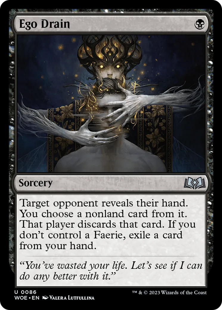 Drain d'ego — Wilds of Eldraine — Magic: The Gathering