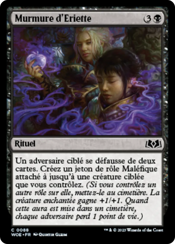 Murmure d'Eriette — Wilds of Eldraine — Magic: The Gathering