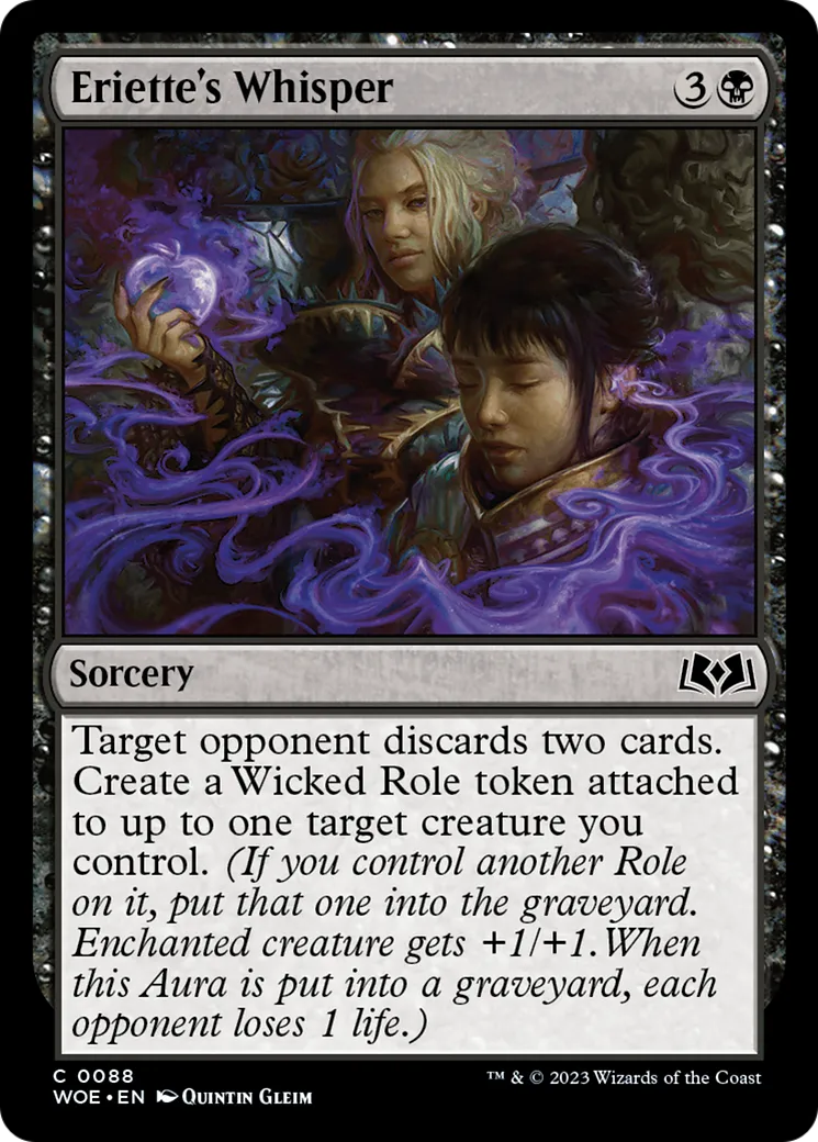 Murmure d'Eriette — Wilds of Eldraine — Magic: The Gathering