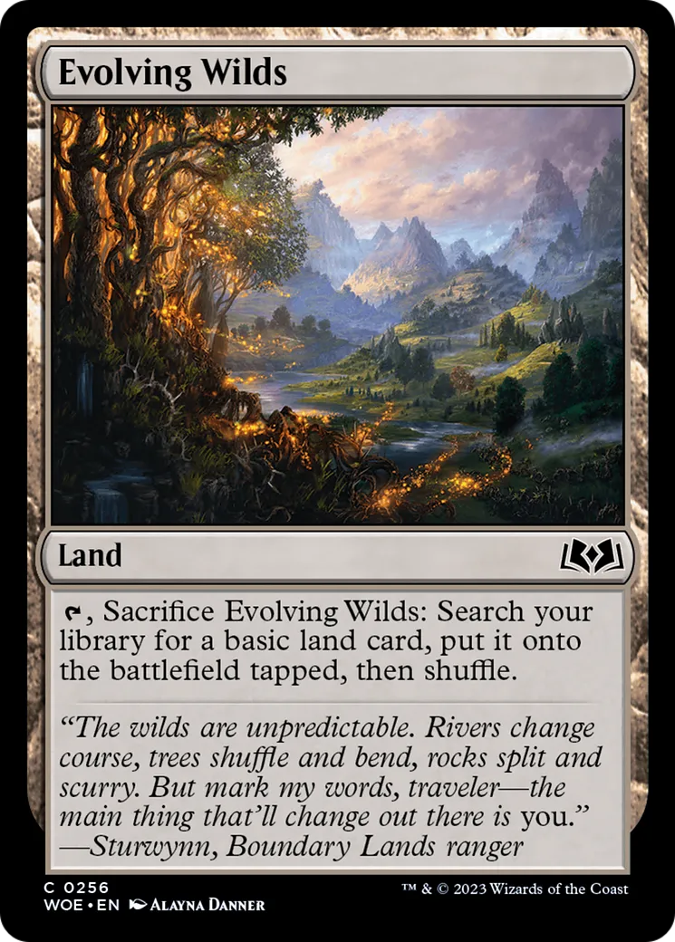 Étendues sauvages en évolution — Wilds of Eldraine — Magic: The Gathering