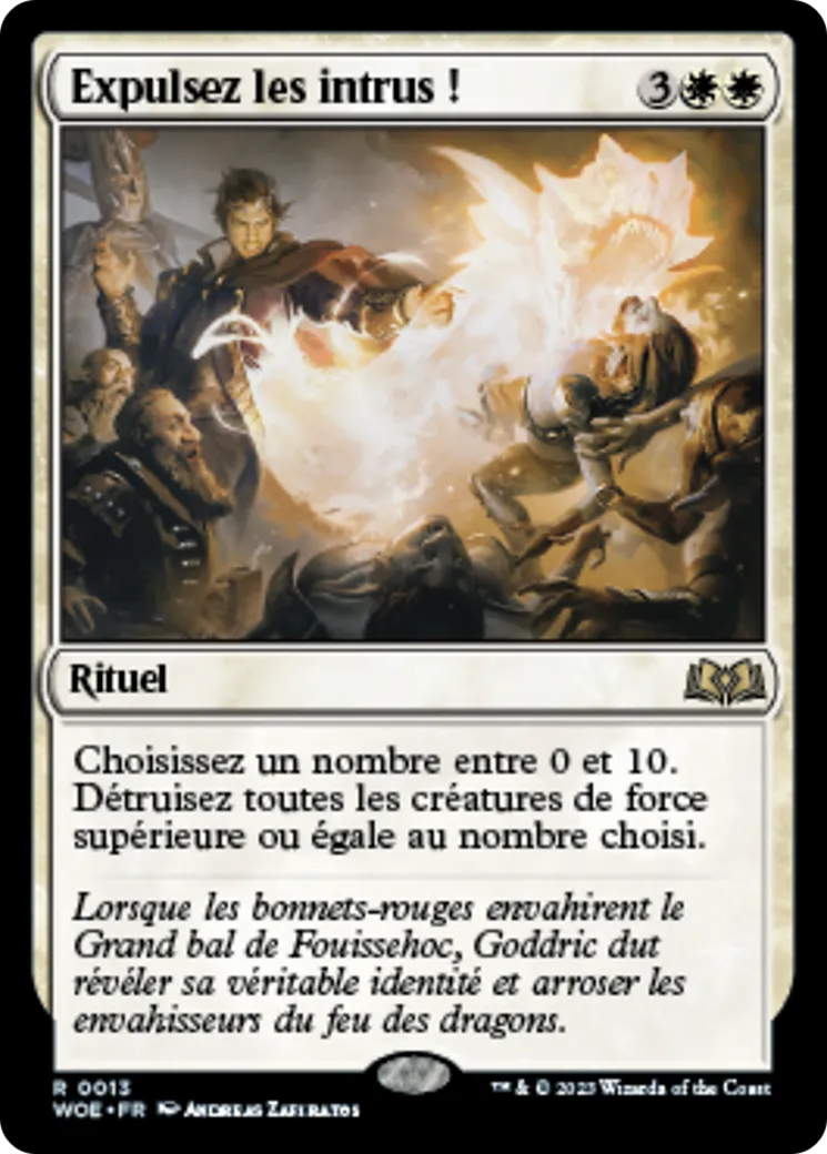Expulsez les intrus ! — Wilds of Eldraine — Magic: The Gathering
