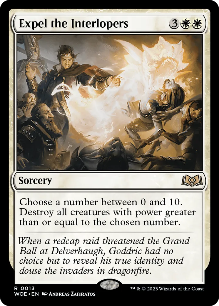 Expulsez les intrus ! — Wilds of Eldraine — Magic: The Gathering