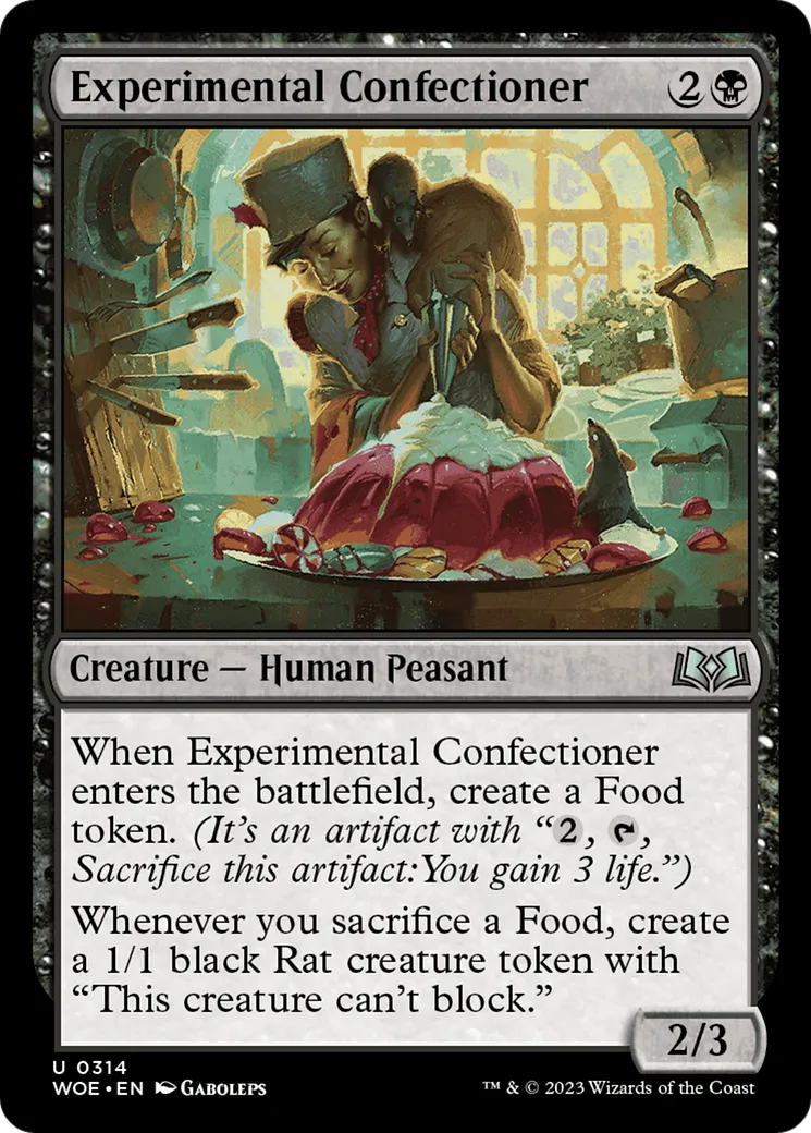 Experimental Confectioner — Wilds of Eldraine — Magic: The Gathering