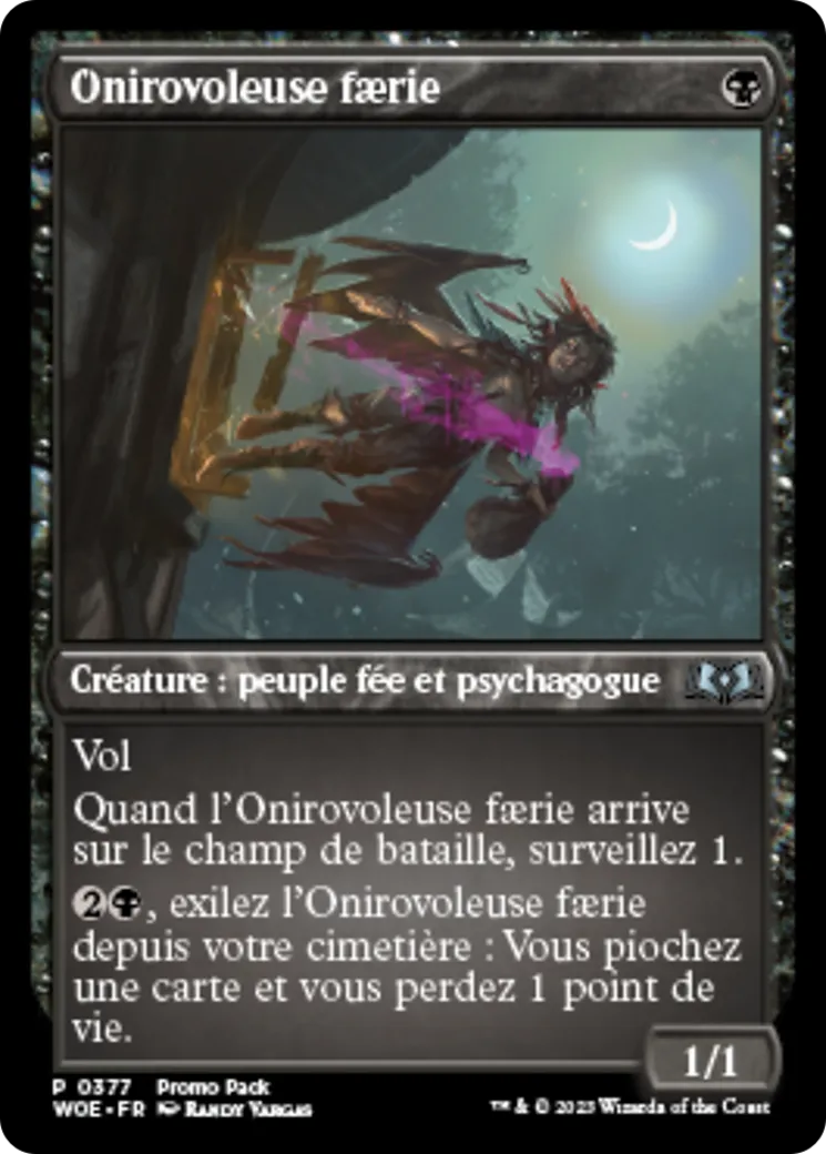 Onirovoleuse faerie — Wilds of Eldraine — Magic: The Gathering