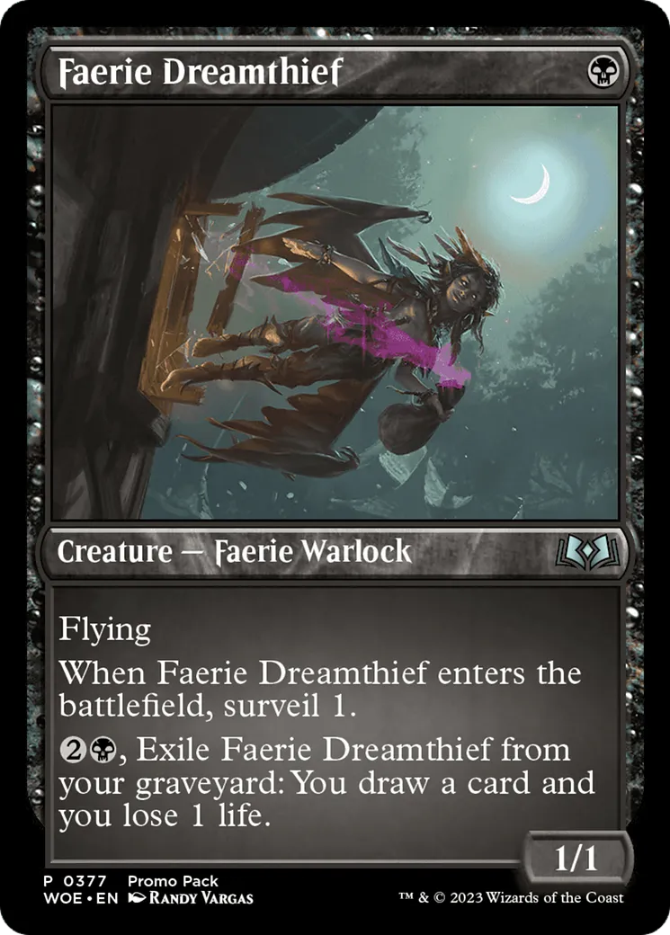 Faerie Dreamthief — Wilds of Eldraine — Magic: The Gathering