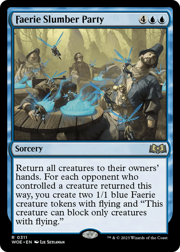 Faerie Slumber Party — Wilds of Eldraine — Magic: The Gathering