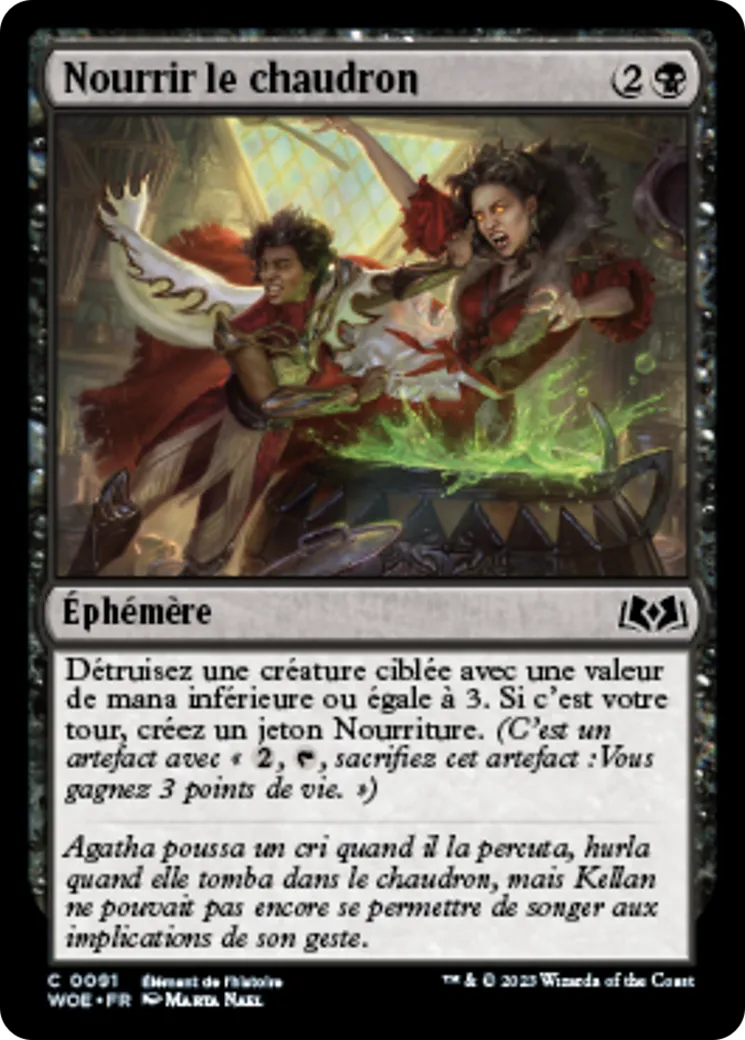 Nourrir le chaudron — Wilds of Eldraine — Magic: The Gathering